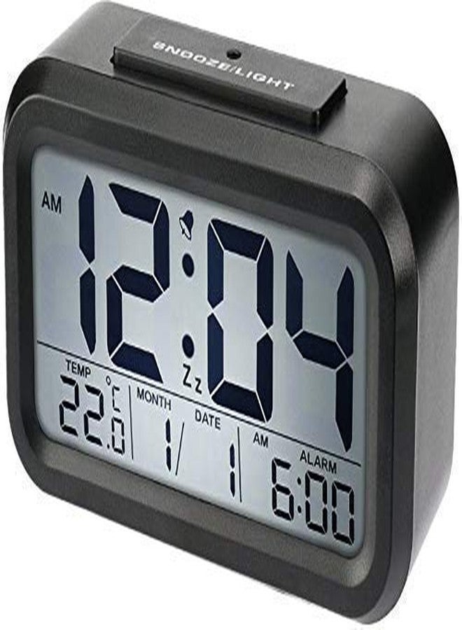 Sixfire Digital Smart Backlight Plastic Alarm Clock, Automatic Sensor, - Image 5